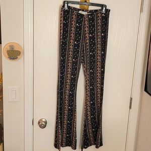 Floral Flared Pants